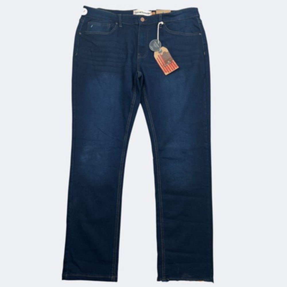 Tailor Vintage Jeans Mens 38x30 Blue Canaan Slim Fit Smart Knit Stretch Denim